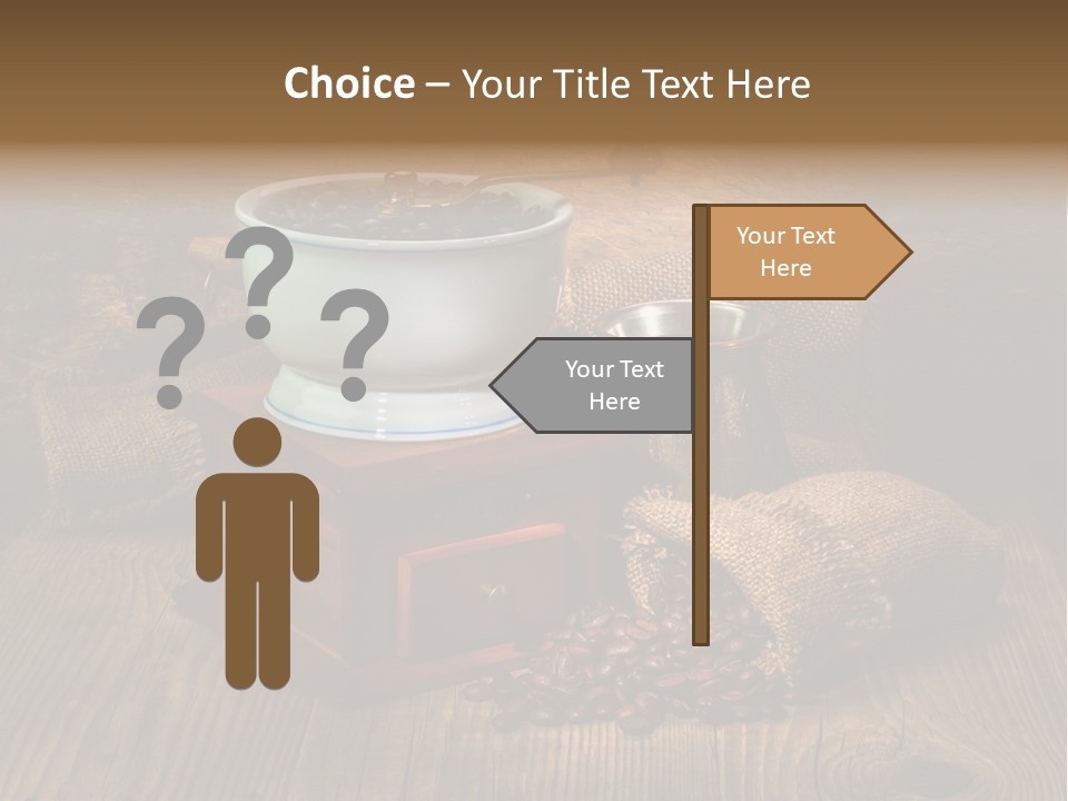 Dark Aroma Art PowerPoint Template