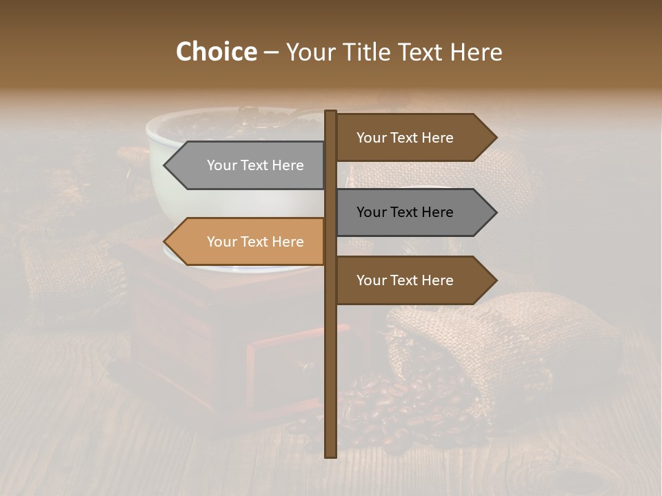 Dark Aroma Art PowerPoint Template