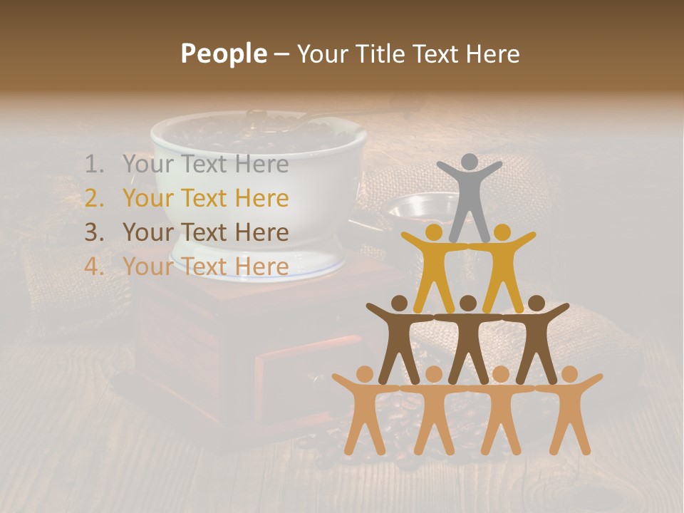 Dark Aroma Art PowerPoint Template