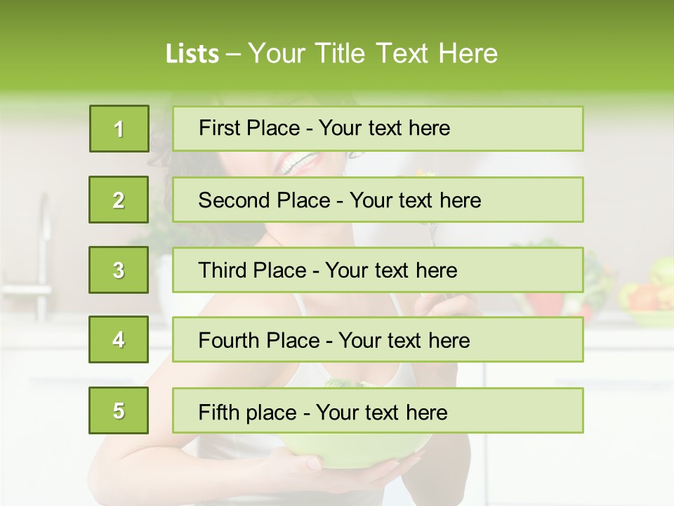 Care Girl Young PowerPoint Template