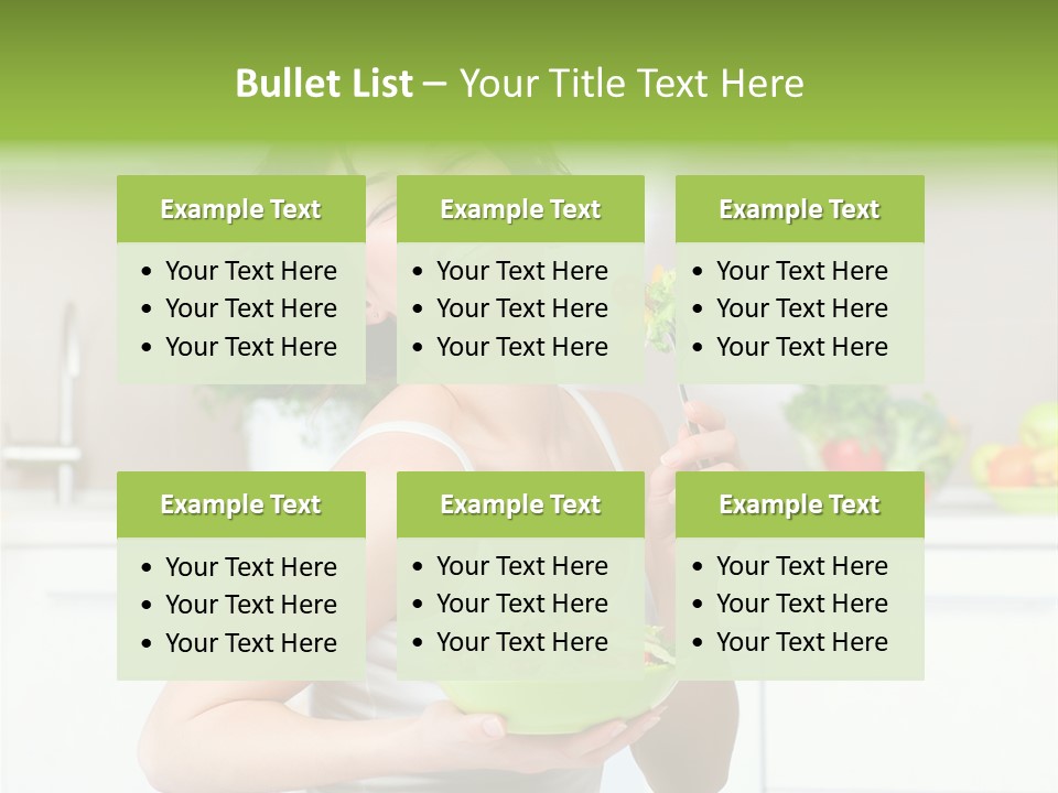 Care Girl Young PowerPoint Template