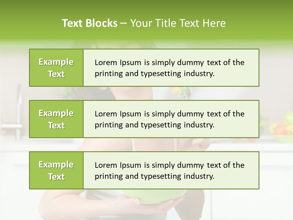 Care Girl Young PowerPoint Template