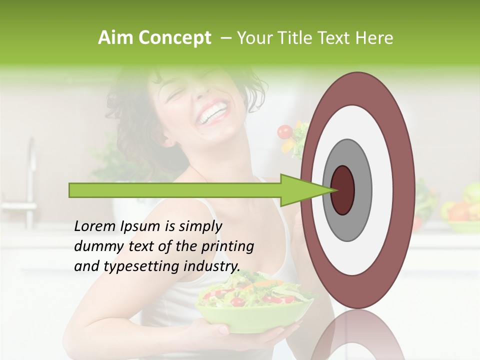 Care Girl Young PowerPoint Template