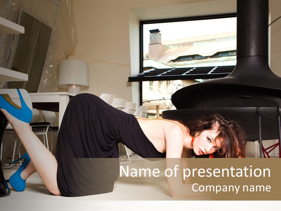Elegant Sexy Sensual PowerPoint Template