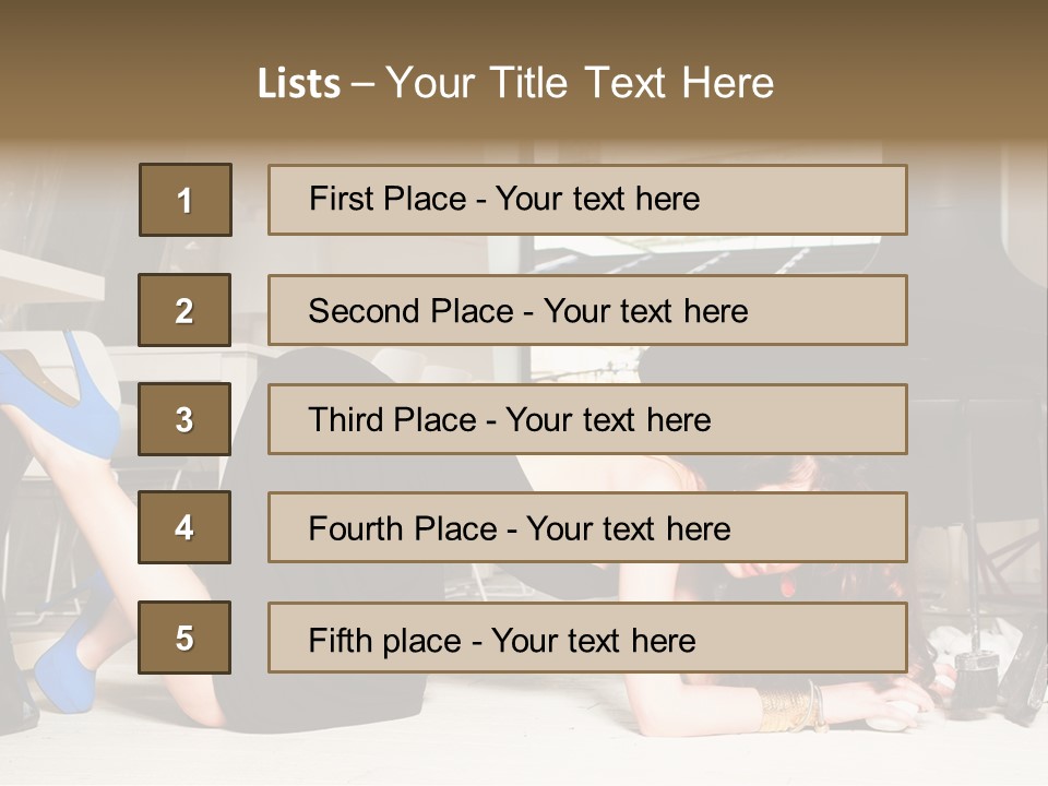 Elegant Sexy Sensual PowerPoint Template