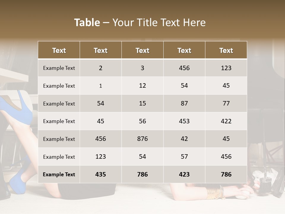 Elegant Sexy Sensual PowerPoint Template