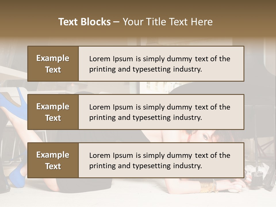 Elegant Sexy Sensual PowerPoint Template