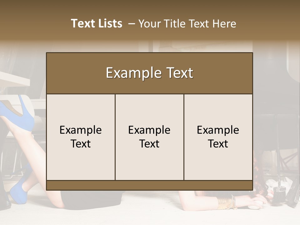 Elegant Sexy Sensual PowerPoint Template