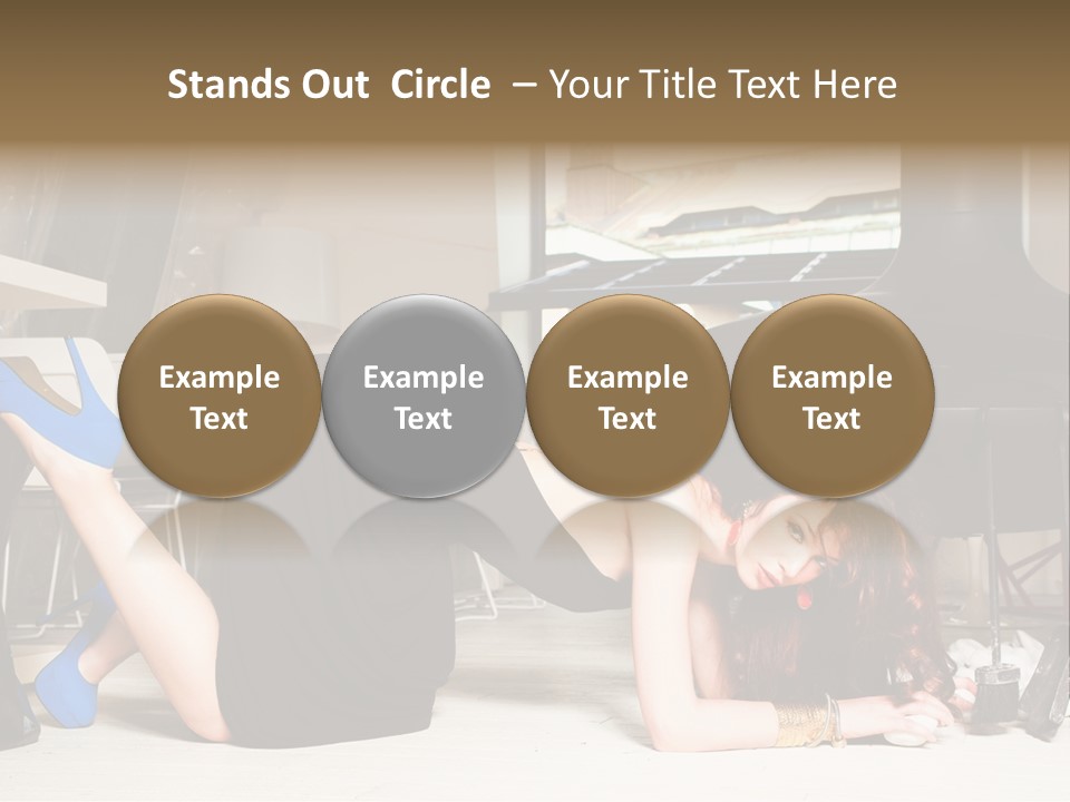 Elegant Sexy Sensual PowerPoint Template