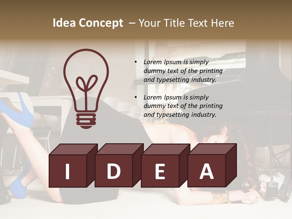 Elegant Sexy Sensual PowerPoint Template