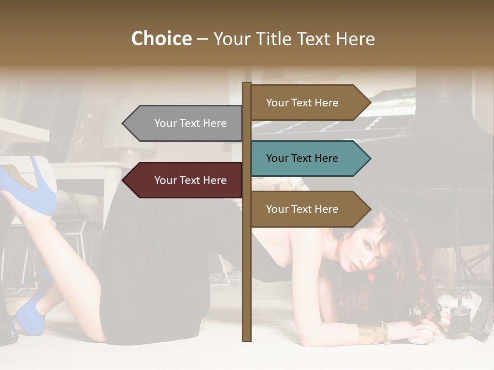 Elegant Sexy Sensual PowerPoint Template