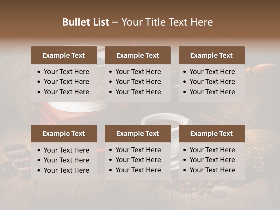 Aroma Retro Natural PowerPoint Template