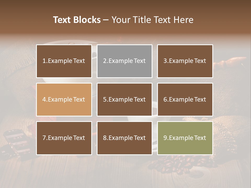 Aroma Retro Natural PowerPoint Template