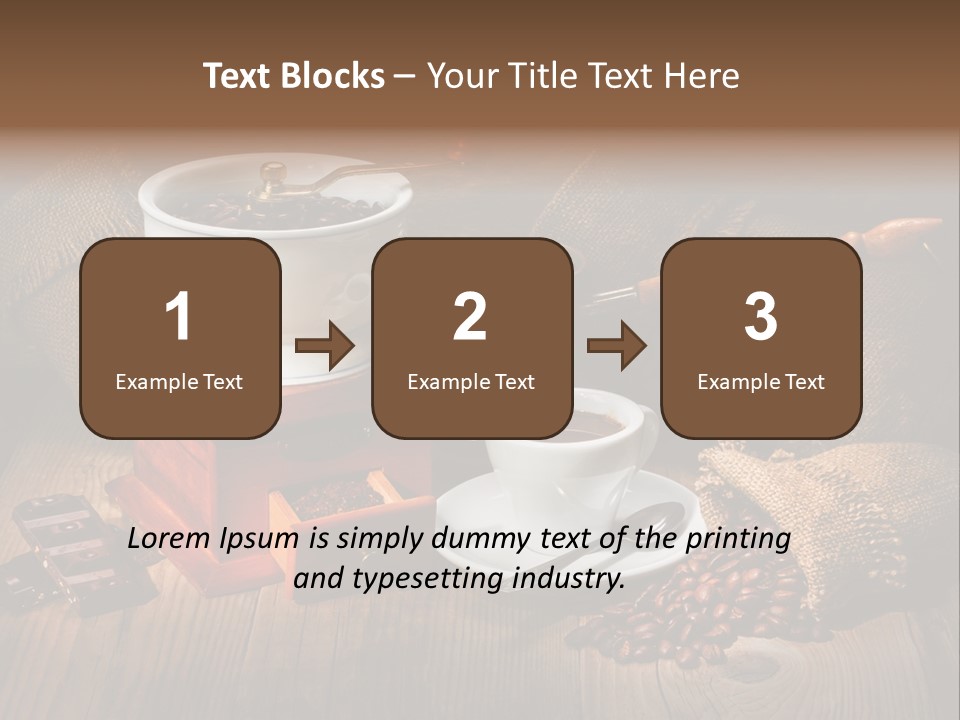 Aroma Retro Natural PowerPoint Template