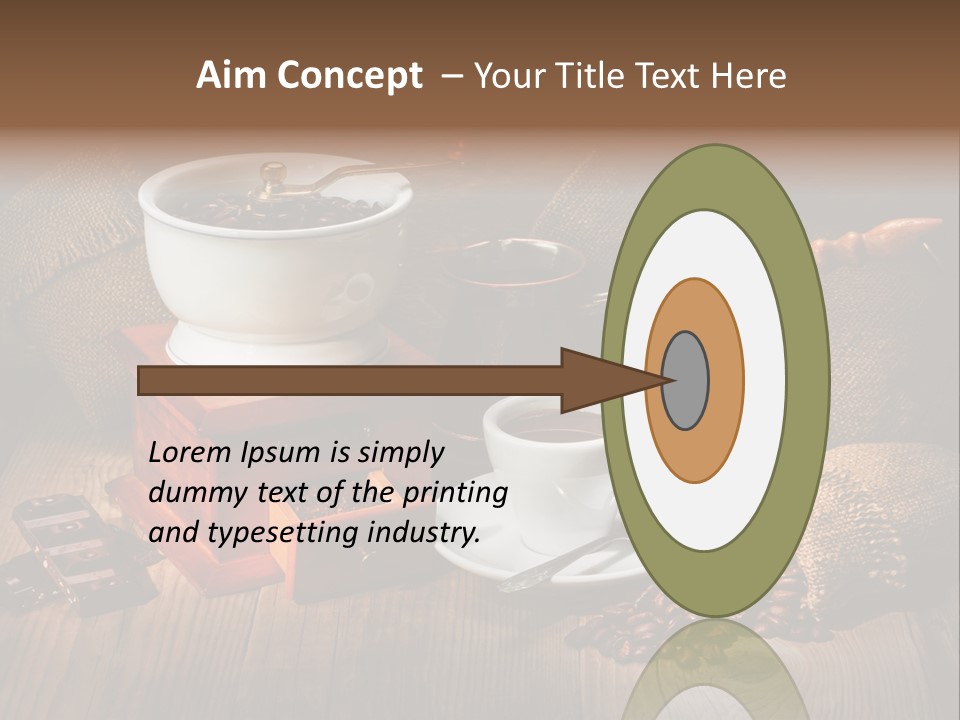 Aroma Retro Natural PowerPoint Template