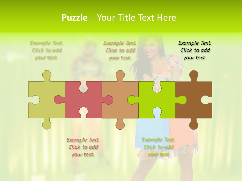 Pants Designer Color PowerPoint Template