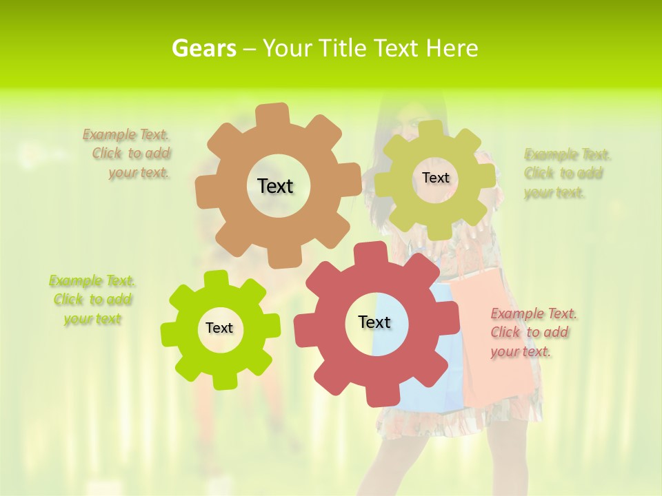 Pants Designer Color PowerPoint Template