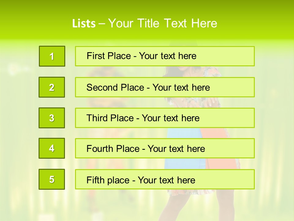Pants Designer Color PowerPoint Template