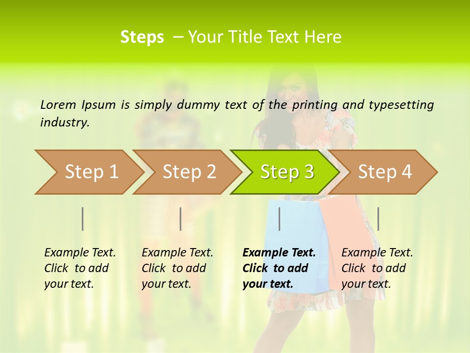 Pants Designer Color PowerPoint Template