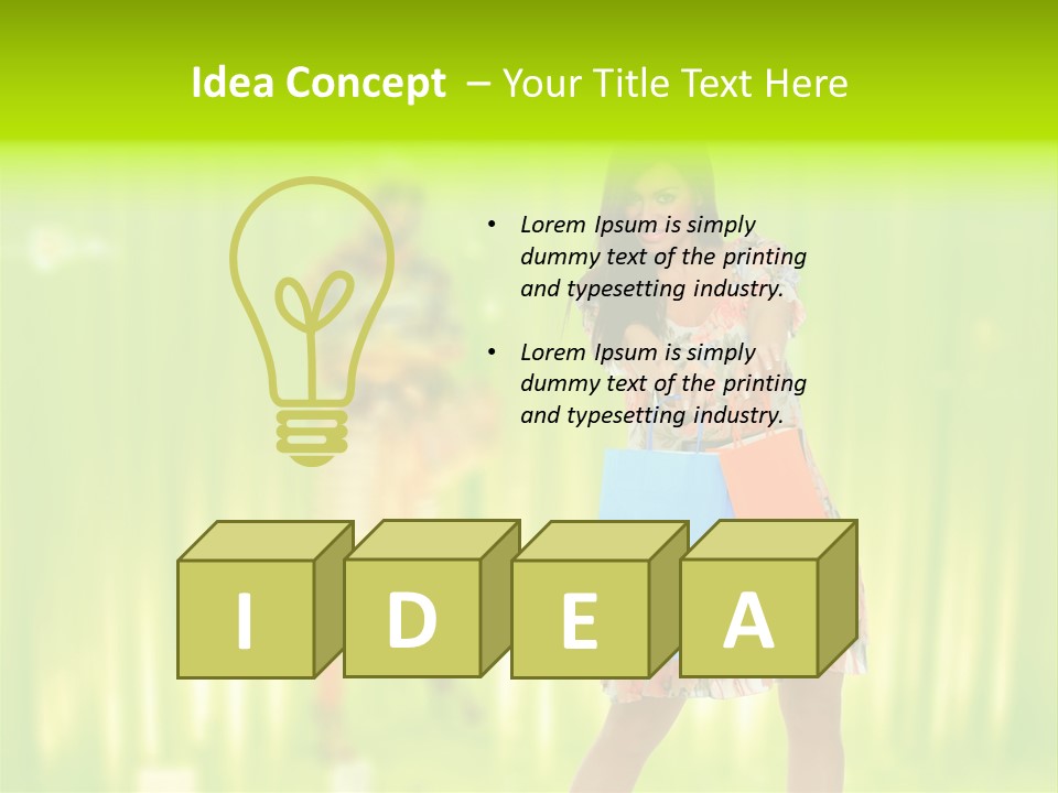 Pants Designer Color PowerPoint Template