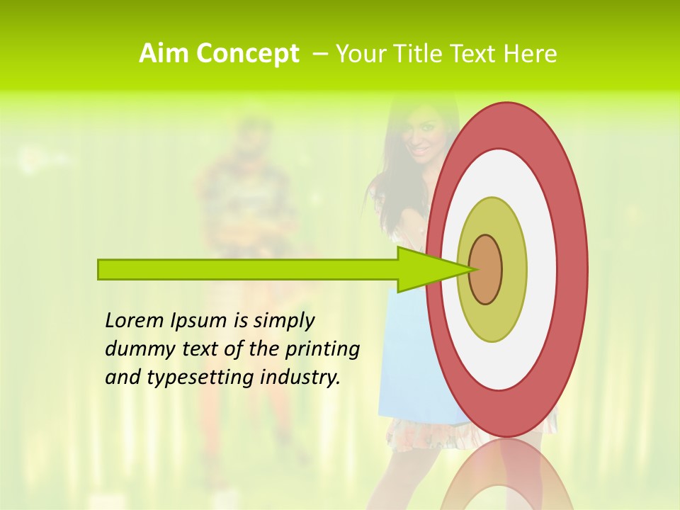 Pants Designer Color PowerPoint Template