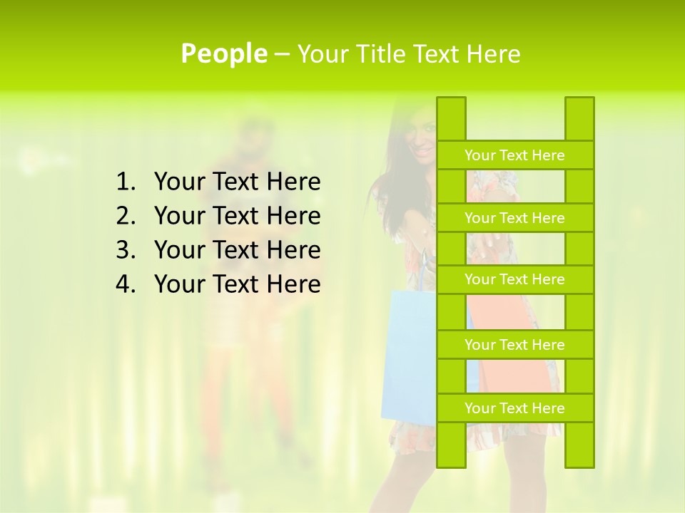 Pants Designer Color PowerPoint Template