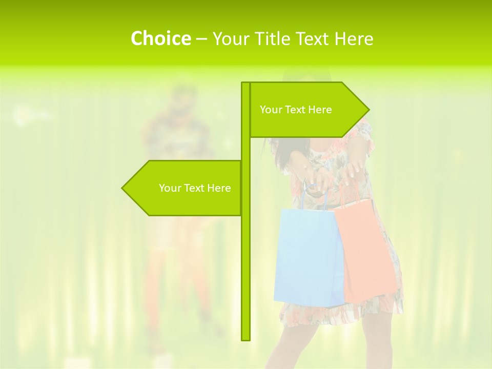 Pants Designer Color PowerPoint Template