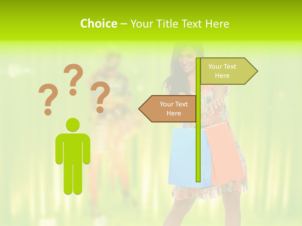 Pants Designer Color PowerPoint Template