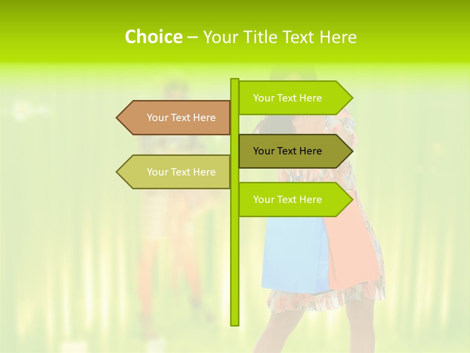Pants Designer Color PowerPoint Template