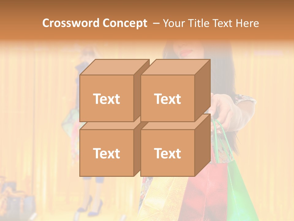 Fashion Merchandise Design PowerPoint Template
