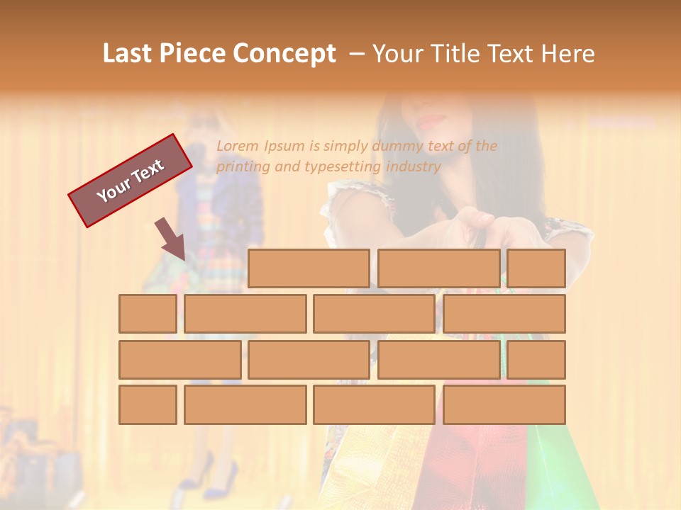 Fashion Merchandise Design PowerPoint Template