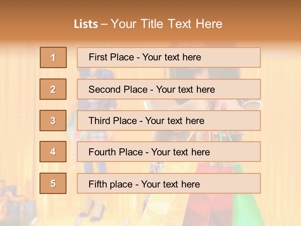 Fashion Merchandise Design PowerPoint Template
