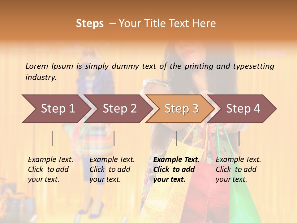 Fashion Merchandise Design PowerPoint Template