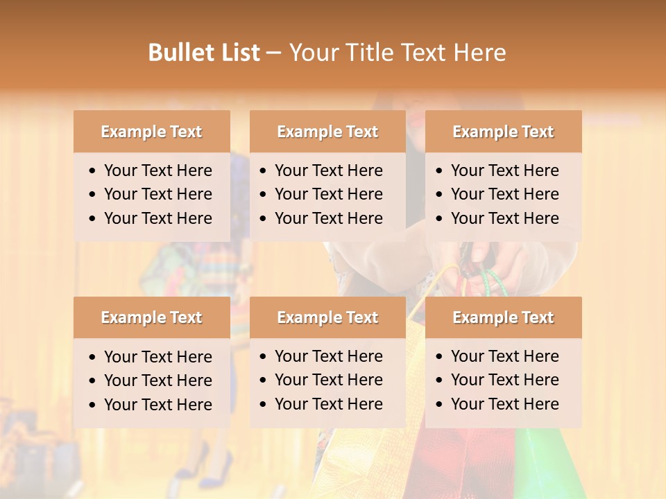Fashion Merchandise Design PowerPoint Template