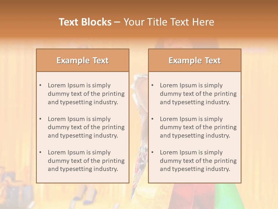 Fashion Merchandise Design PowerPoint Template