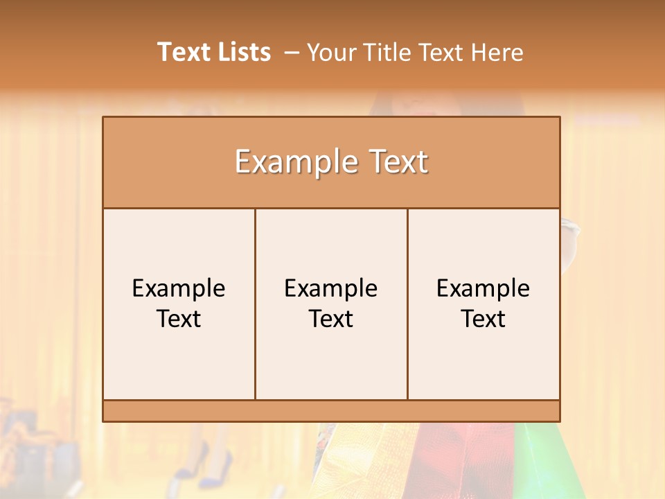 Fashion Merchandise Design PowerPoint Template