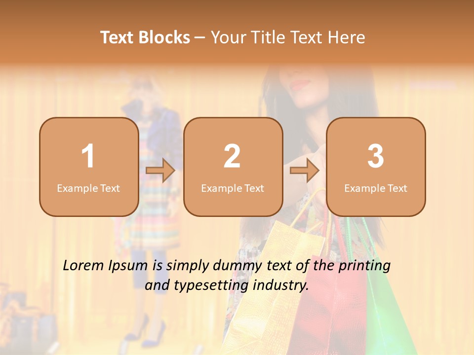 Fashion Merchandise Design PowerPoint Template