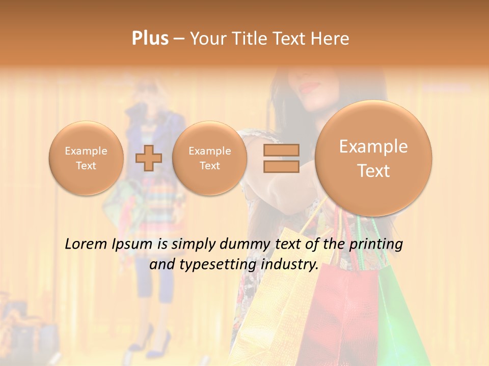 Fashion Merchandise Design PowerPoint Template