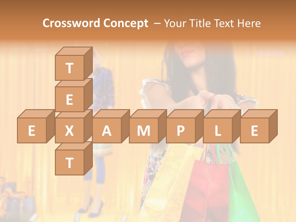 Fashion Merchandise Design PowerPoint Template