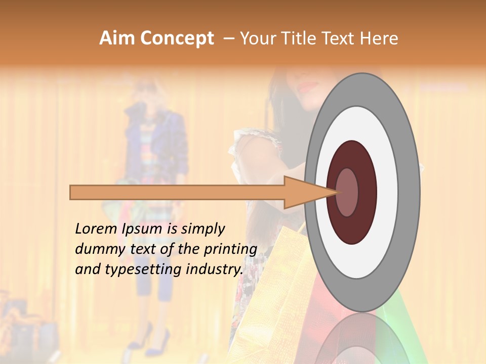 Fashion Merchandise Design PowerPoint Template