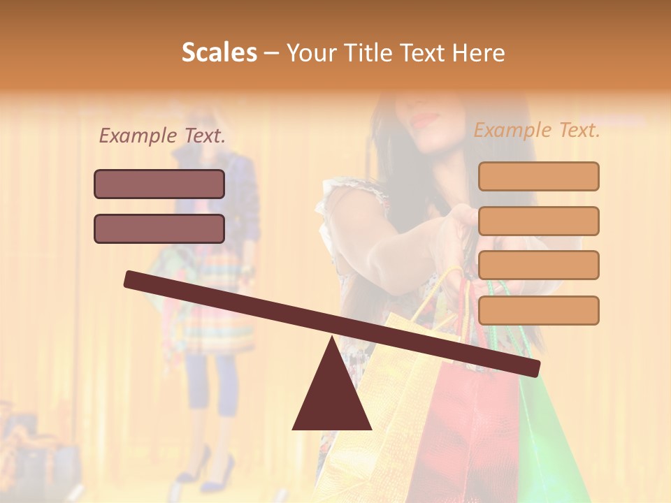 Fashion Merchandise Design PowerPoint Template