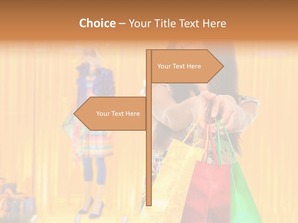 Fashion Merchandise Design PowerPoint Template