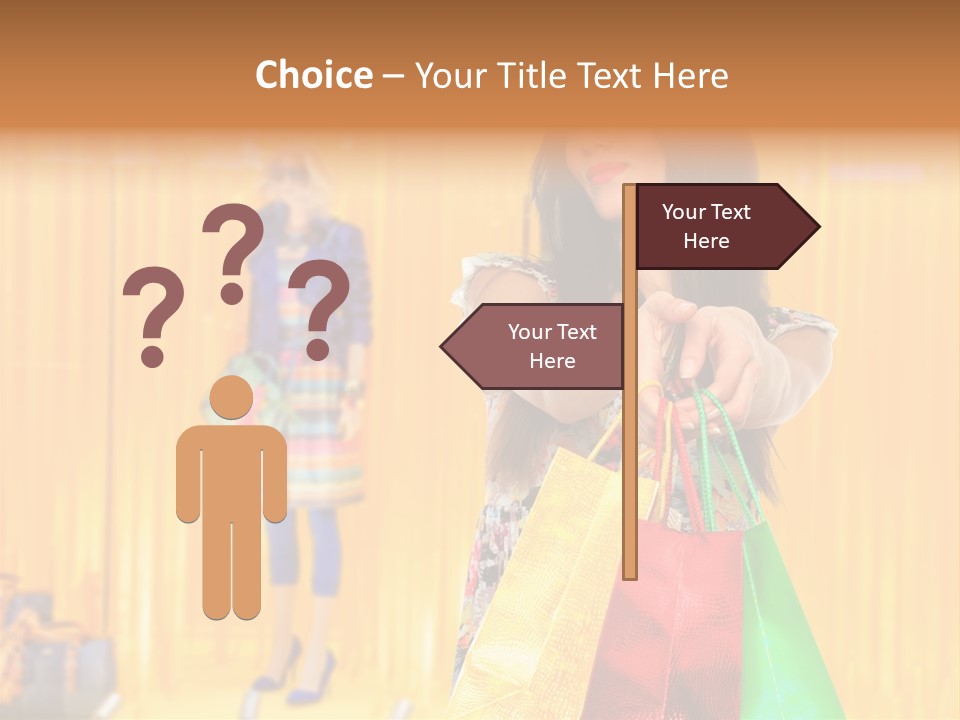 Fashion Merchandise Design PowerPoint Template