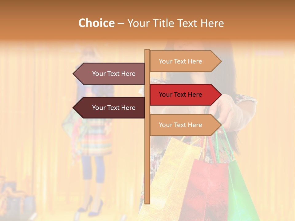Fashion Merchandise Design PowerPoint Template