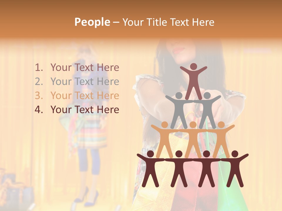 Fashion Merchandise Design PowerPoint Template