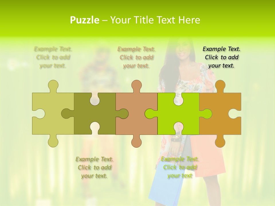 Clothing Buy Commercial PowerPoint Template