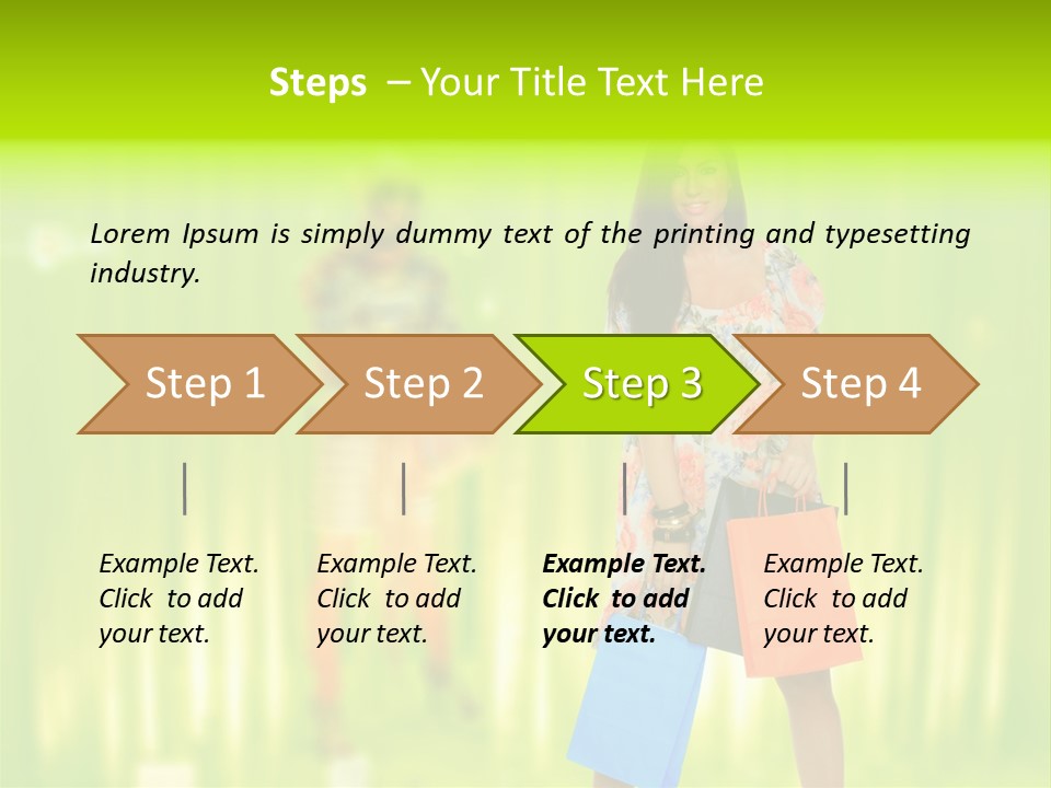 Clothing Buy Commercial PowerPoint Template