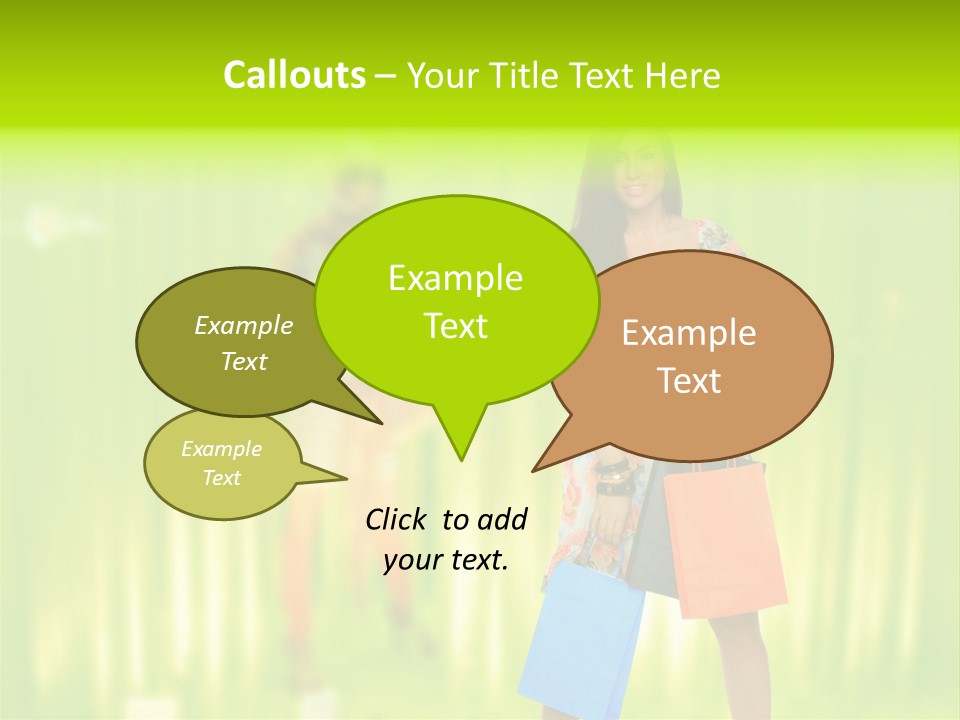 Clothing Buy Commercial PowerPoint Template