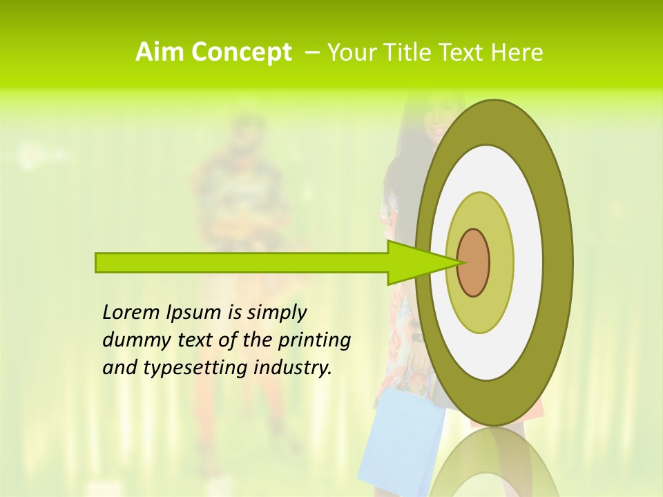 Clothing Buy Commercial PowerPoint Template