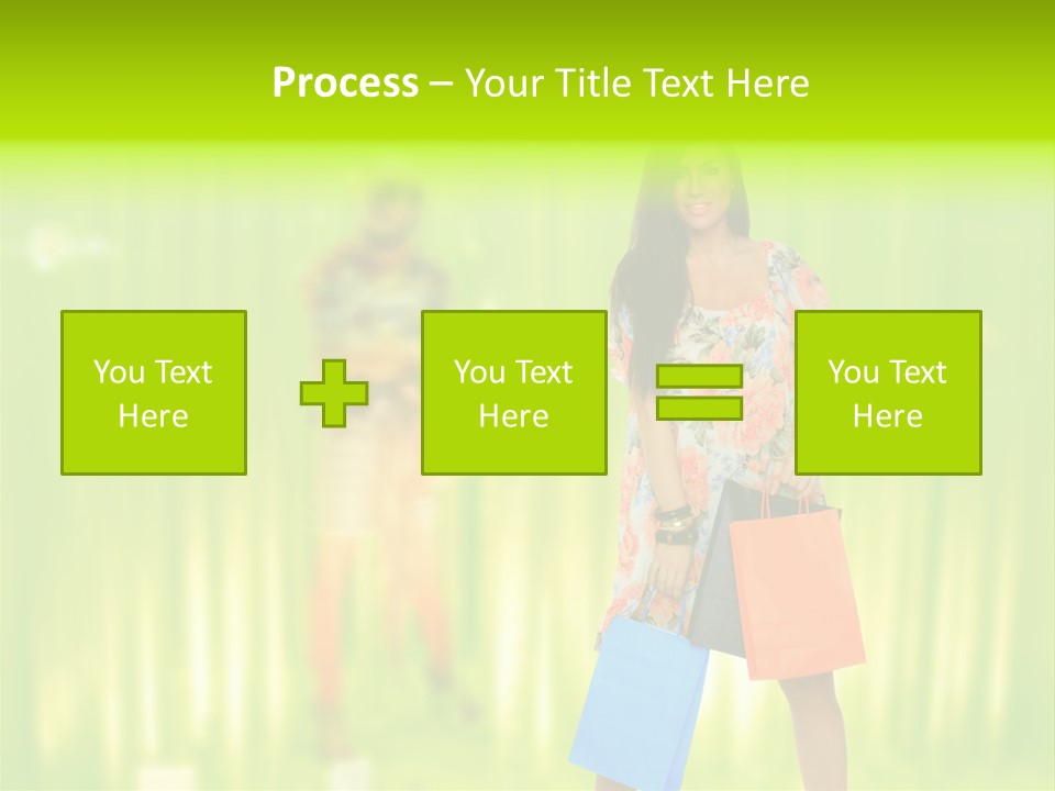 Clothing Buy Commercial PowerPoint Template